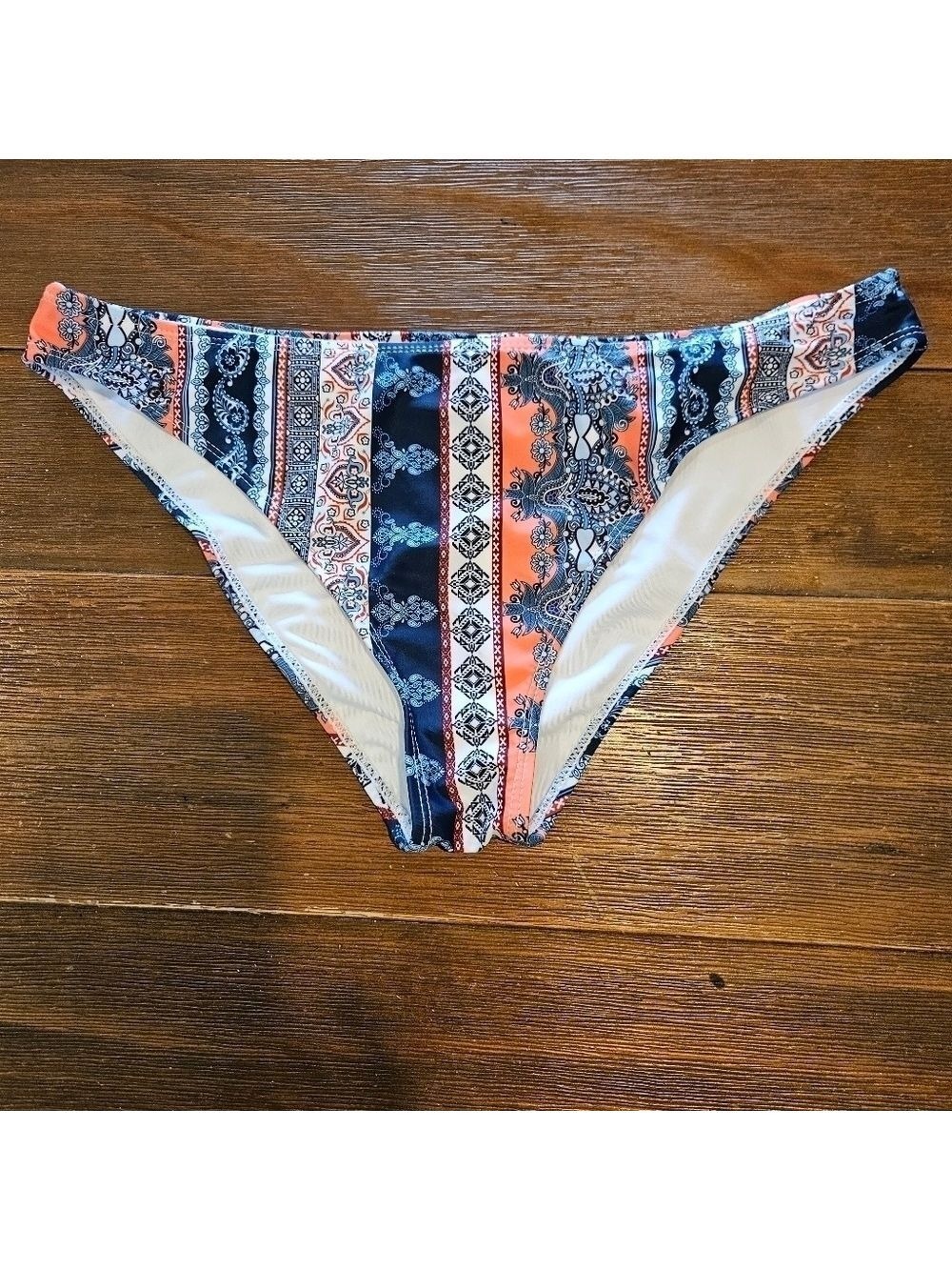CUPSHE MULTICOLOR PATTERNED BIKINI BOTTOM MIX & MATCH SWIMWEAR SIZE LARGE